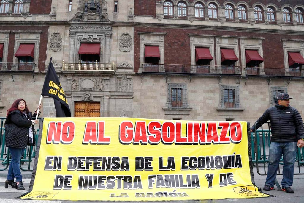 Habrá tres protestas más contra 'gasolinazo'