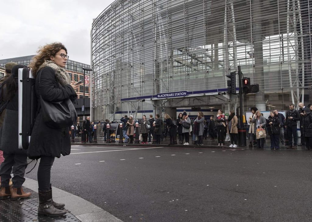 Huelga en metro de Reino Unido afecta a millones