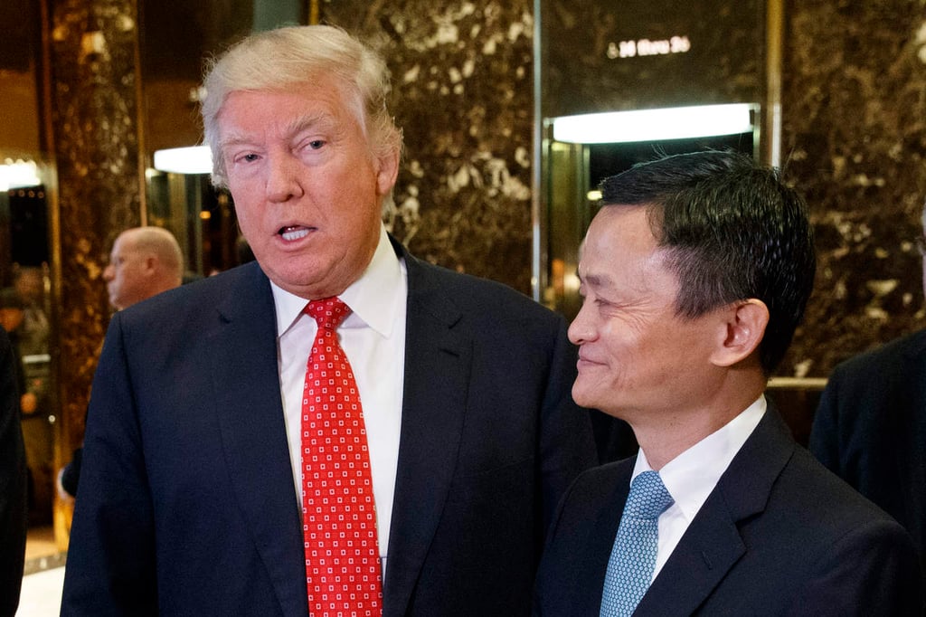 Trump afirma que trabajará con Alibaba en favor de pequeños comercios