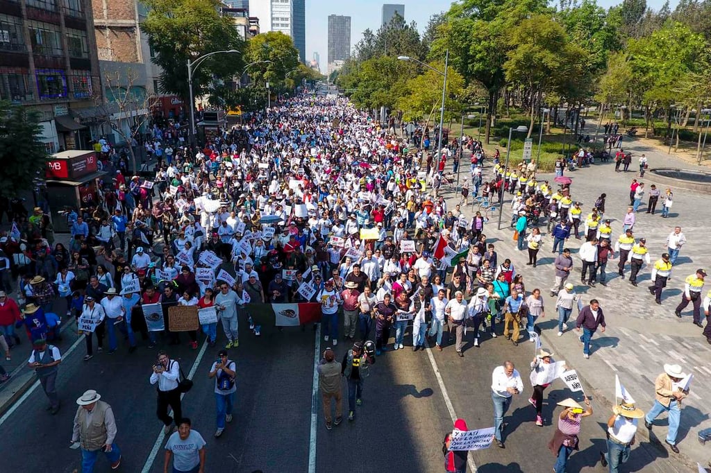 Reportan saldo blanco en Ciudad de México tras manifestaciones