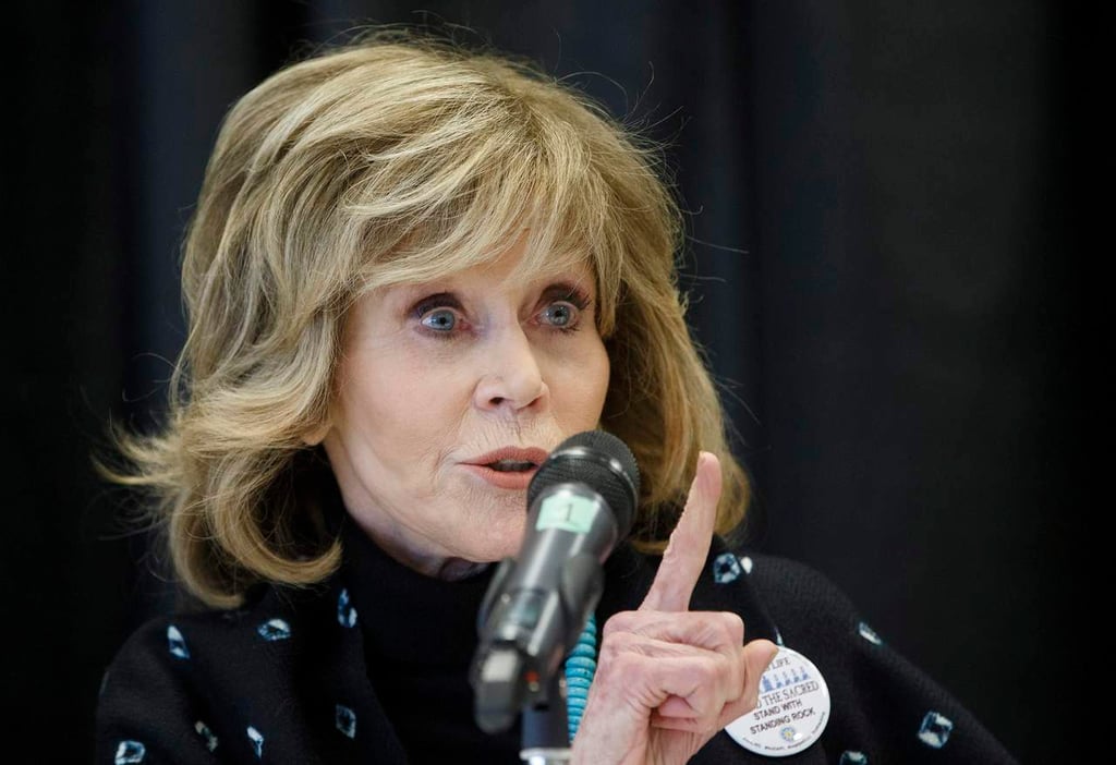 Critica Jane Fonda en Canadá la aprobación de oleoductos