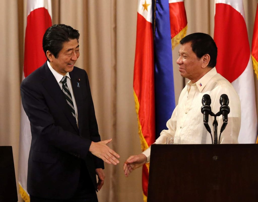 Acuerdan Abe y Duterte combatir el terrorismo y las drogas