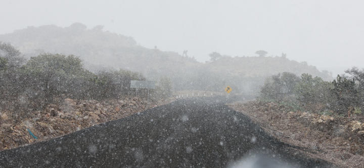 Posible nieve en Durango, por tormenta invernal