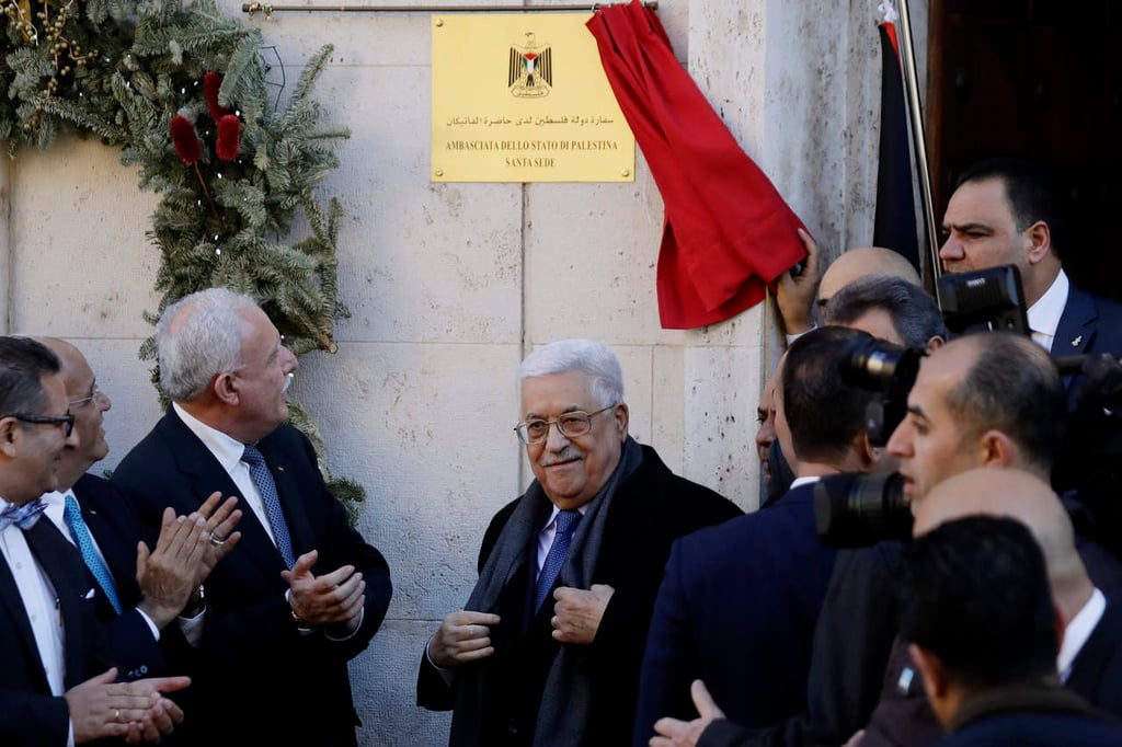 Palestina abre embajada ante el Vaticano