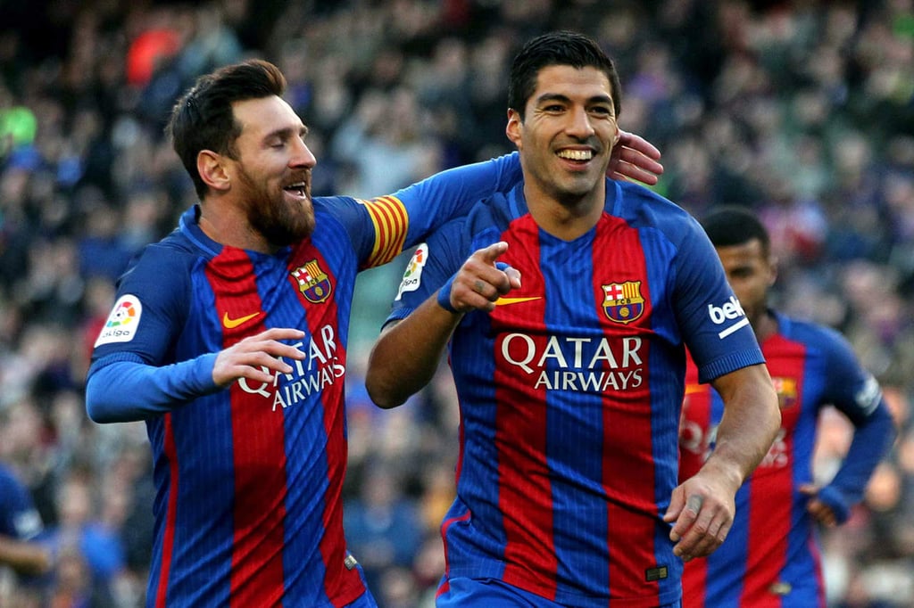 Comparten Suárez y Messi la cima de la tabla de goleo en España