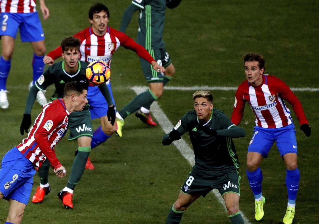 Atlético de Madrid gana por la mínima al Betis