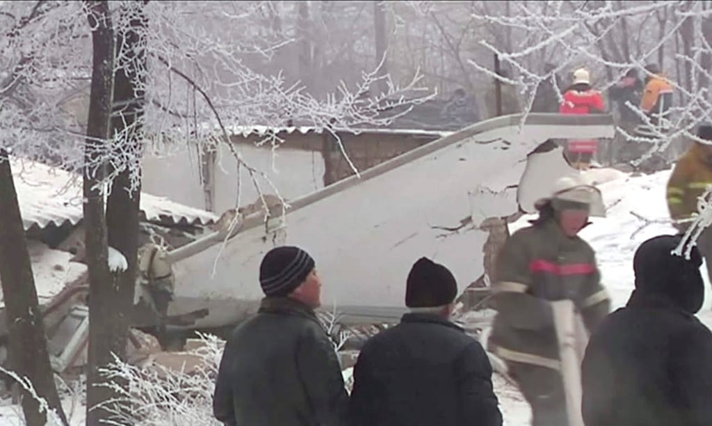 Accidente de avión de carga deja 32 muertos en Kirguistán