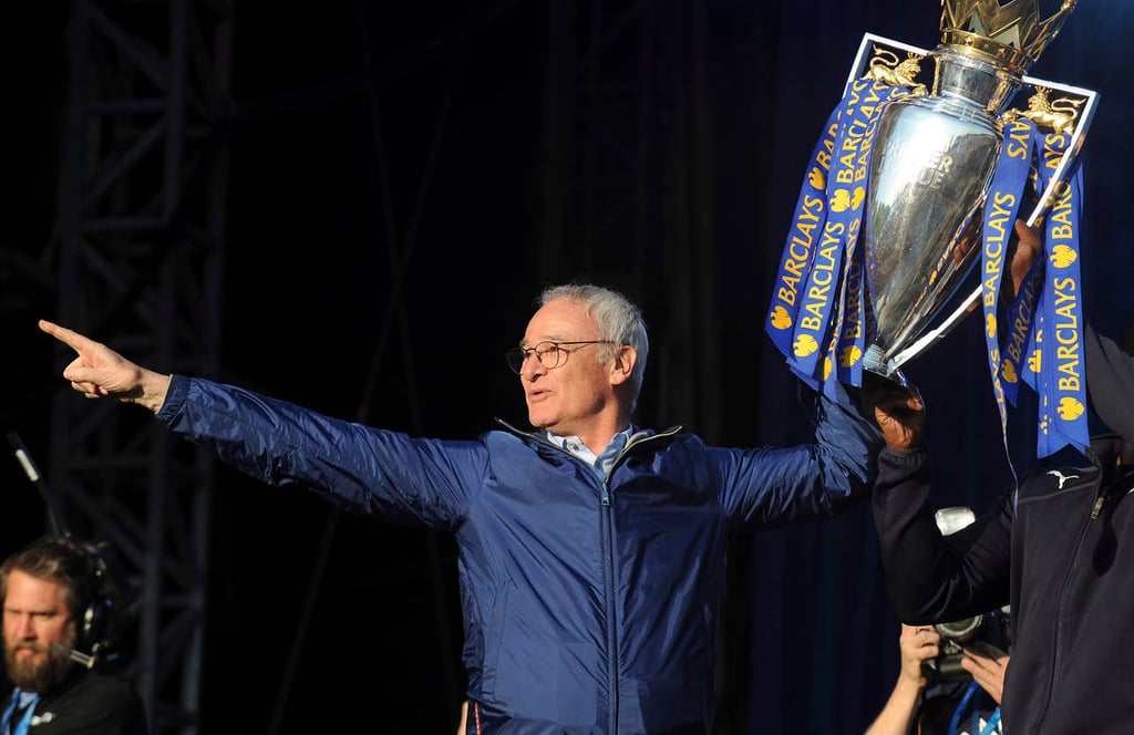 Ranieri quiere que Conte gane el título de la liga Premier