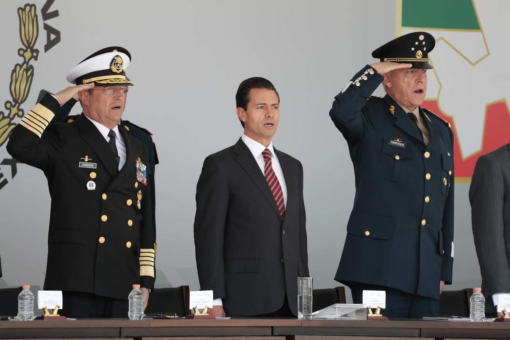 Llama Peña Nieto a fortalecer certidumbre legal hacia Fuerzas Armadas