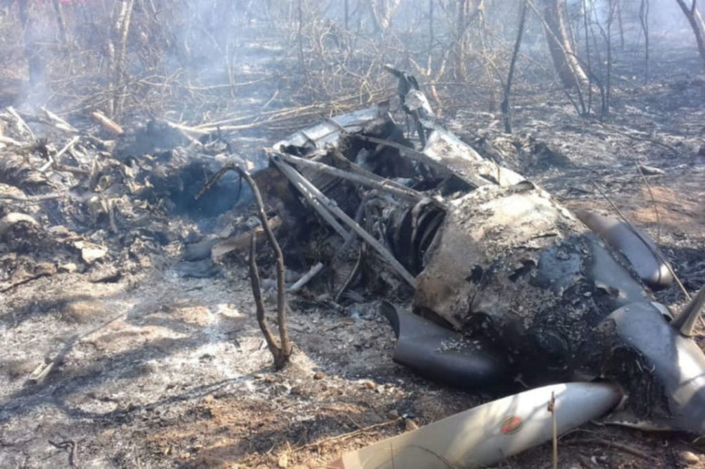 Se desploma avioneta de la Fuerza Aérea en Chiapas; dos muertos