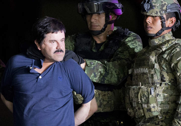 Extraditan al 'Chapo' Guzmán a EU