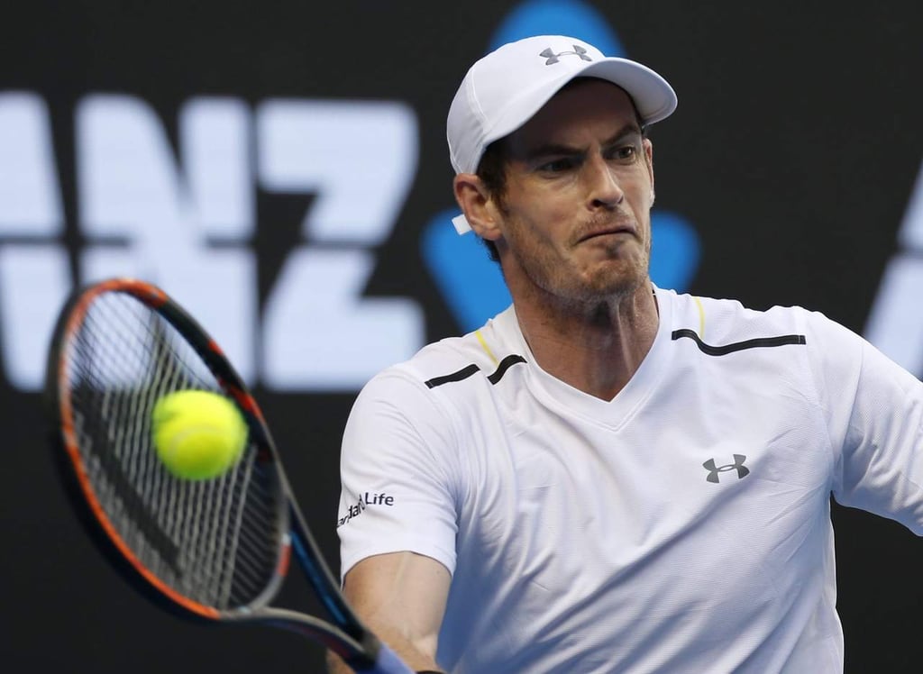 Andy Murray, firme en su búsqueda por título de Abierto de Australia