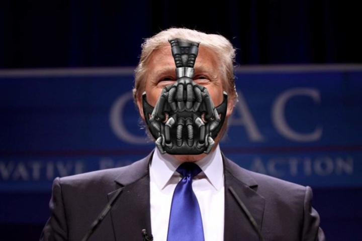 Aseguran que Trump le copió a 'Bane'