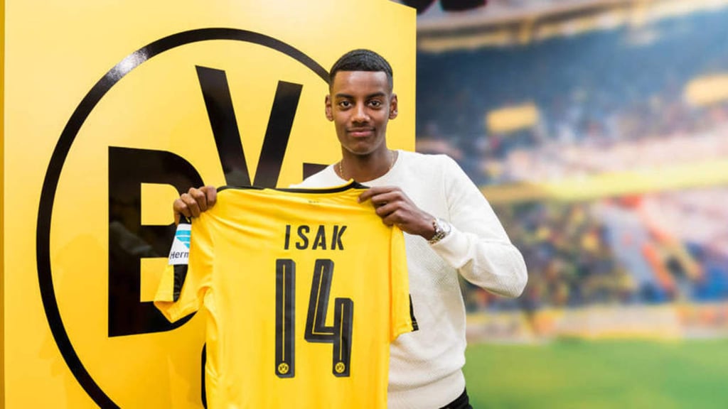 Borussia Dortmund firma al adolescente, Alexander Isak