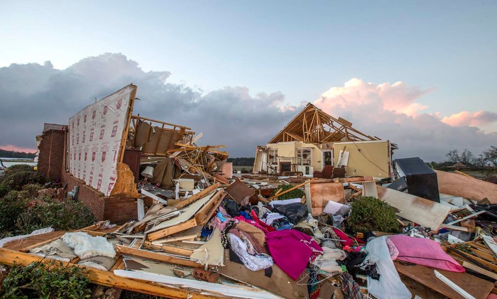 Tormentas y tornados dejan 19 muertos en el sur de EU