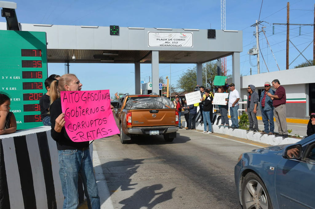 Tras 22 días, liberan caseta de peaje de Hermosillo