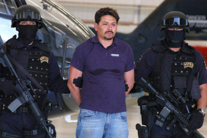 Extraditado, líder sicario de 'La Familia Michoana'