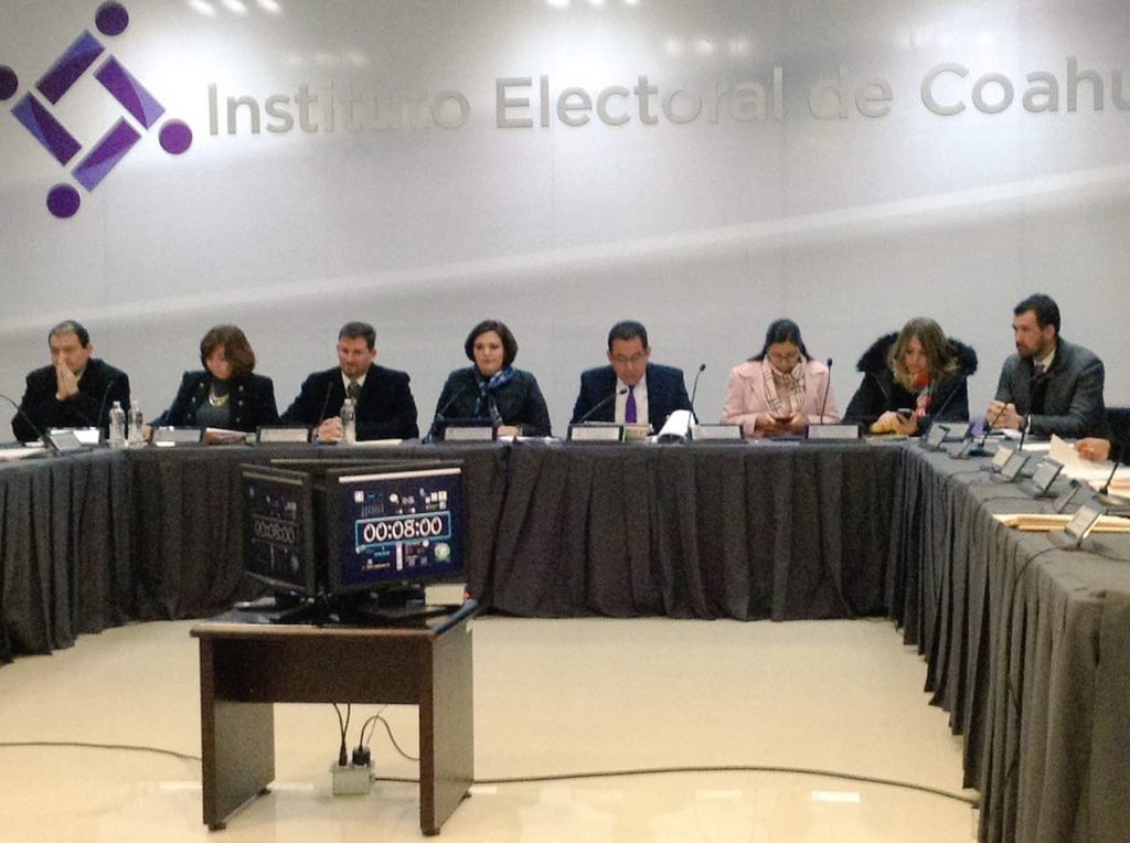Aprueba IEC coaliciones de partidos en Coahuila