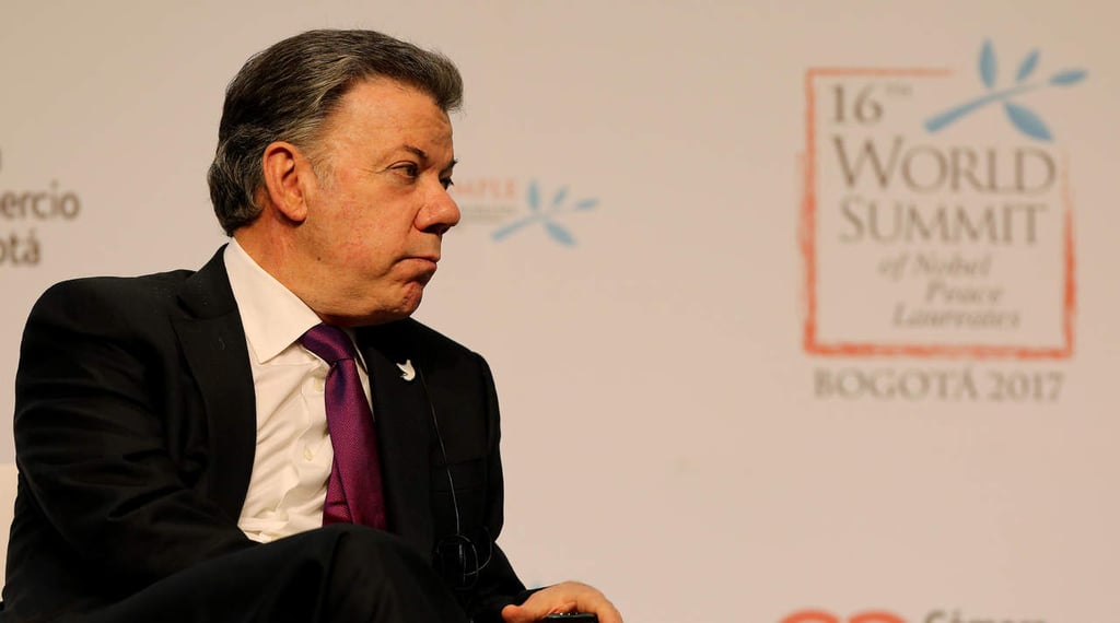 Propone decálogos para paz global el presidente Juan Manuel Santos de Colombia