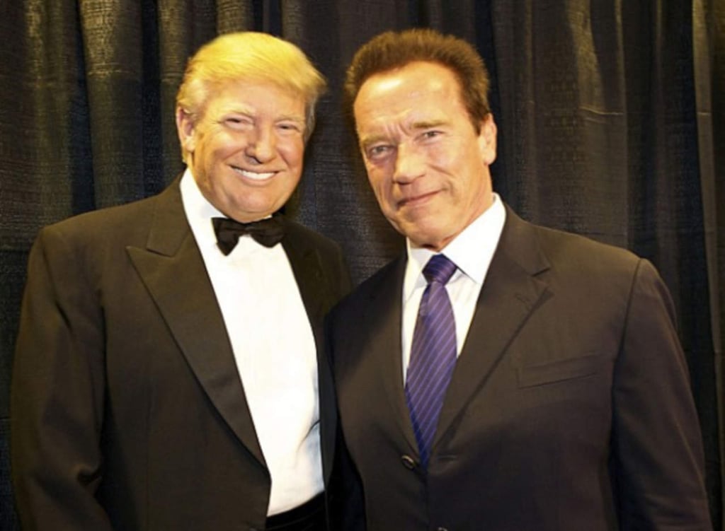 Trump le responde a Schwarzenegger