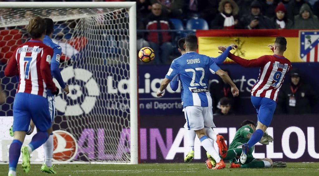Atlético de Madrid presiona clasificación al ganarle al Leganés