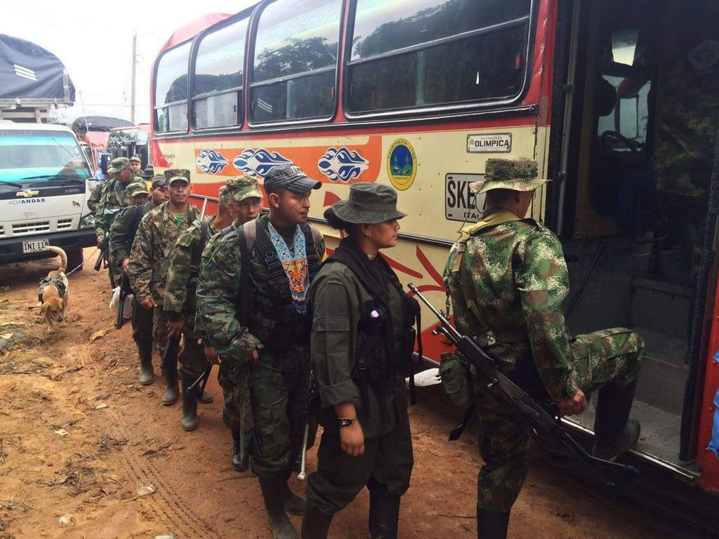 Pasarán la noche en hotel las FARC camino a zona de concentración