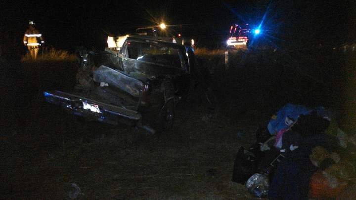 Volcadura en carretera Durango-Torreón deja 5 heridos