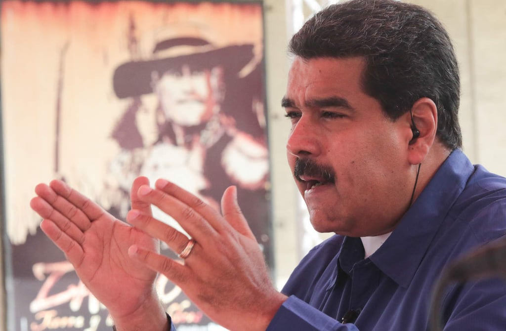 Diputados venezolanos en EU incurren en delitos contra la patria: Maduro