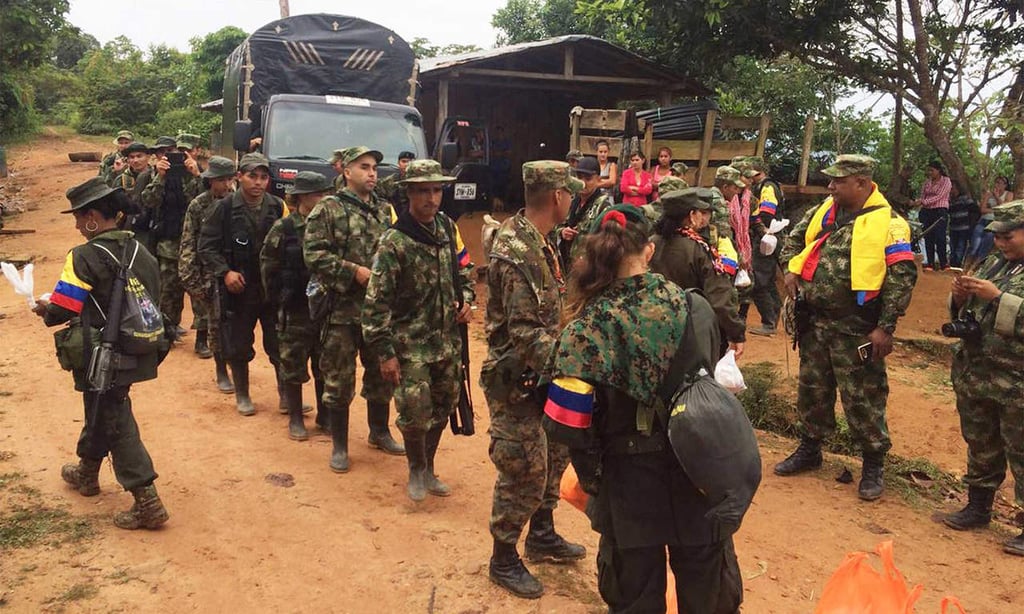 Intenta misión de la ONU desbloquear marcha de la FARC en Cataumbo