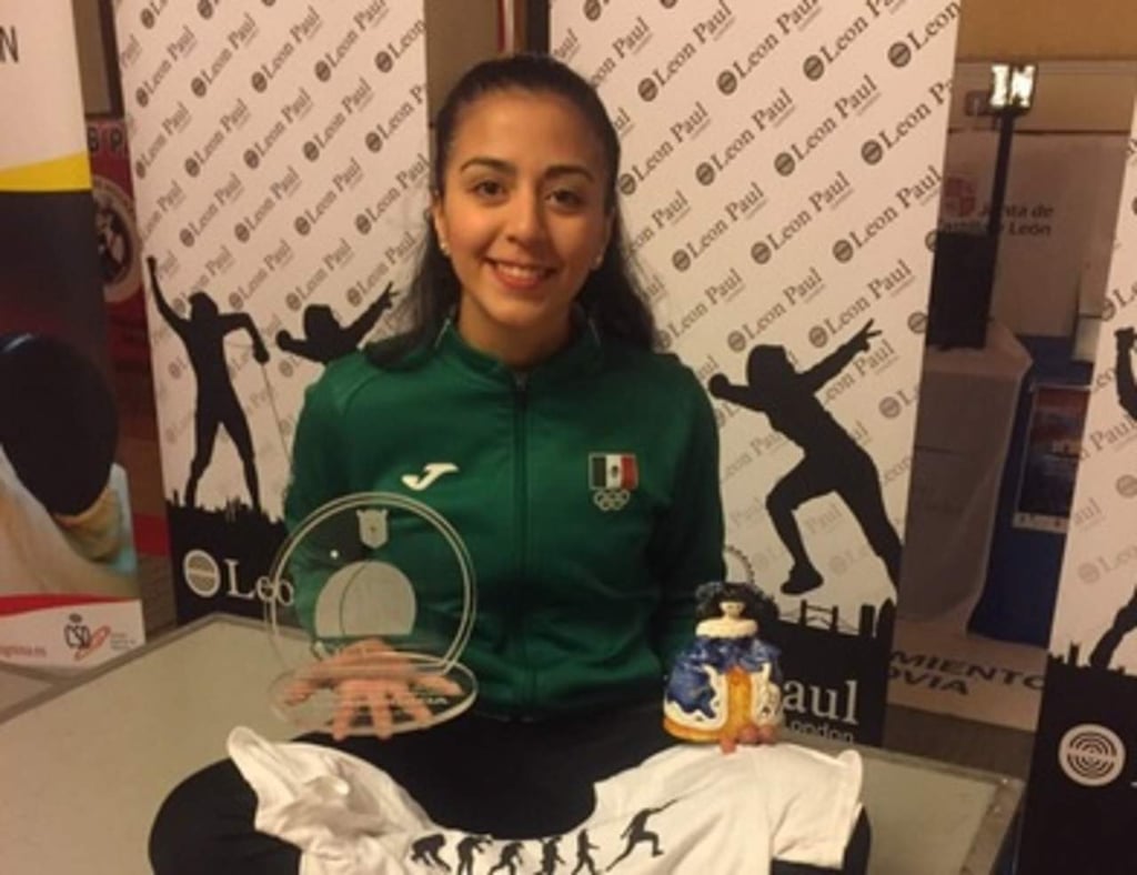 La esgrimista mexicana Julieta Toledo gana bronce en Copa del Mundo