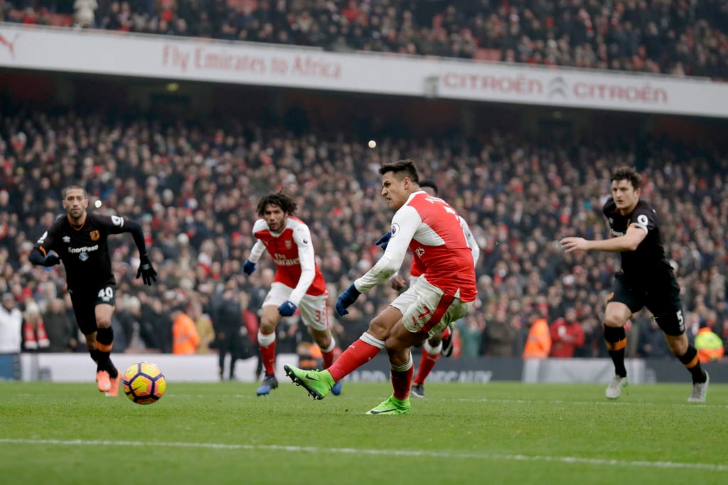 Alexis Sánchez la da el triunfo al Arsenal