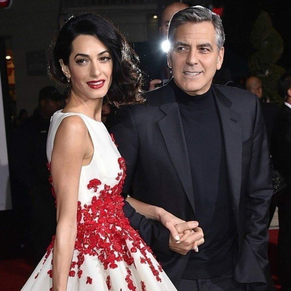 Clooney será papá de una niña y un niño