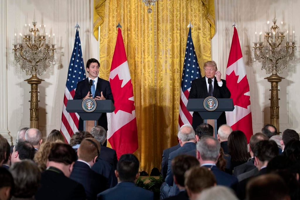 Trudeau dice a Trump que Canadá está abierta a refugiados