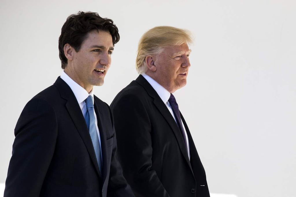 Plantea Trump construir puentes con Canadá