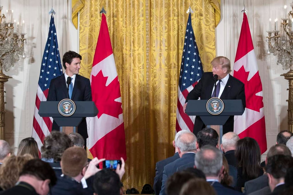 Recibe Canadá con calma reunión entre Trump y Trudeau
