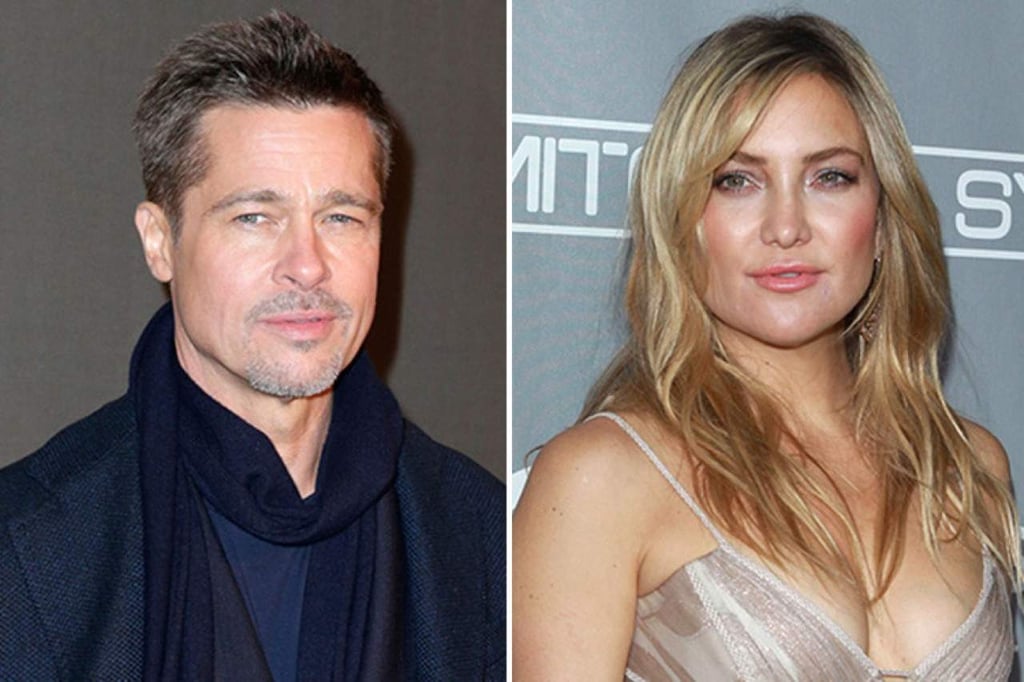 Confirman relación entre Kate Hudson y Brad Pitt