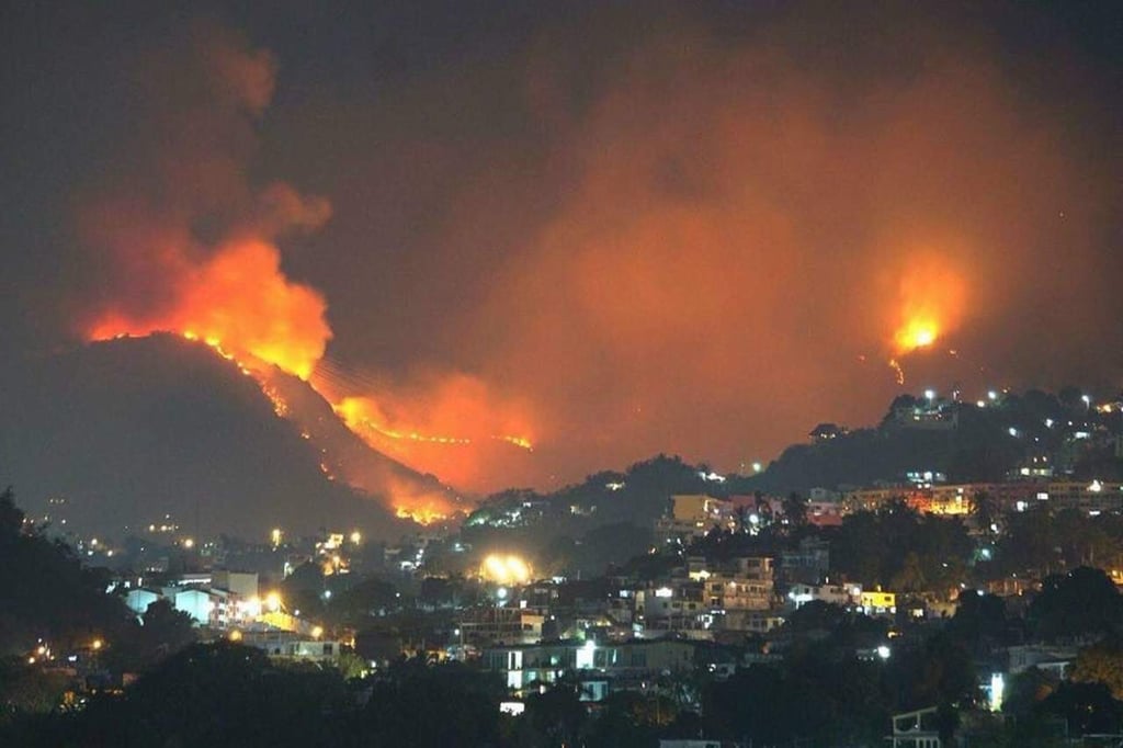 Incendio en parque nacional de Acapulco destruyó tres hectáreas