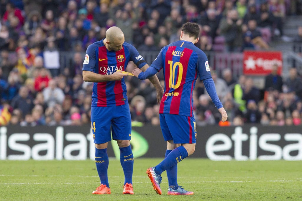 Mascherano no ve razones para una separación entre Messi y el Barcelona