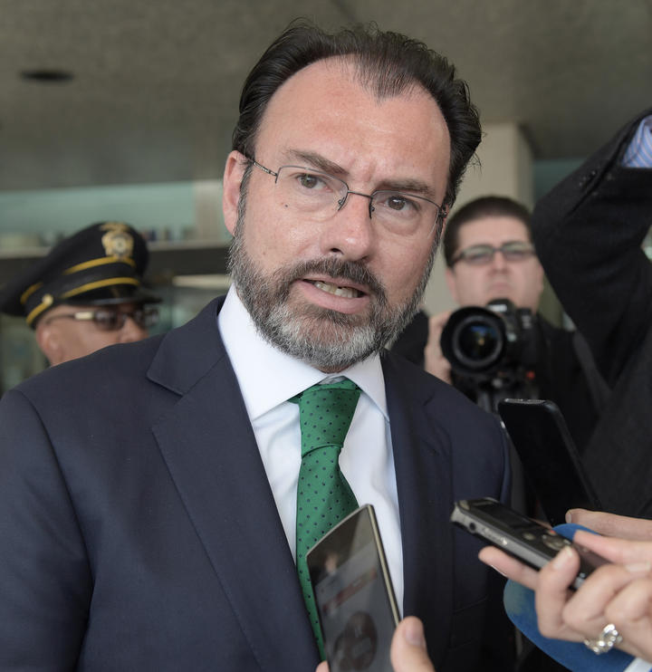 Videgaray pide impulsar a México en Europa