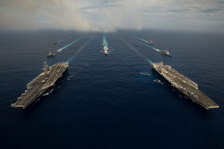 US carrier starts 'routine' patrols in South China's Sea