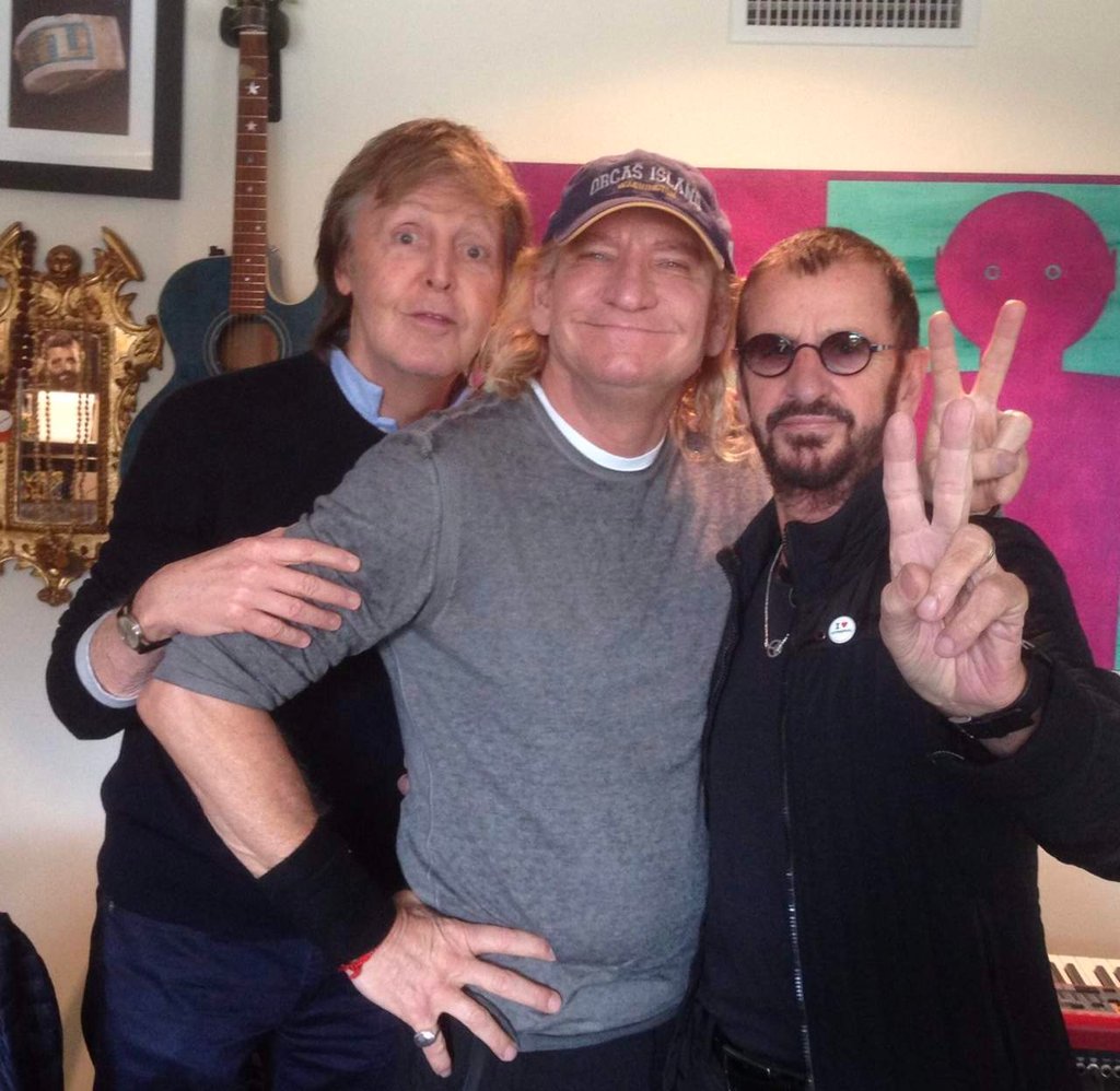 Paul y Ringo trabajan juntos tras siete años