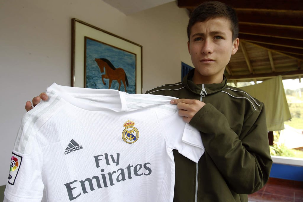 'Salvador' del Chapecoense visita a sus ídolos del Real Madrid