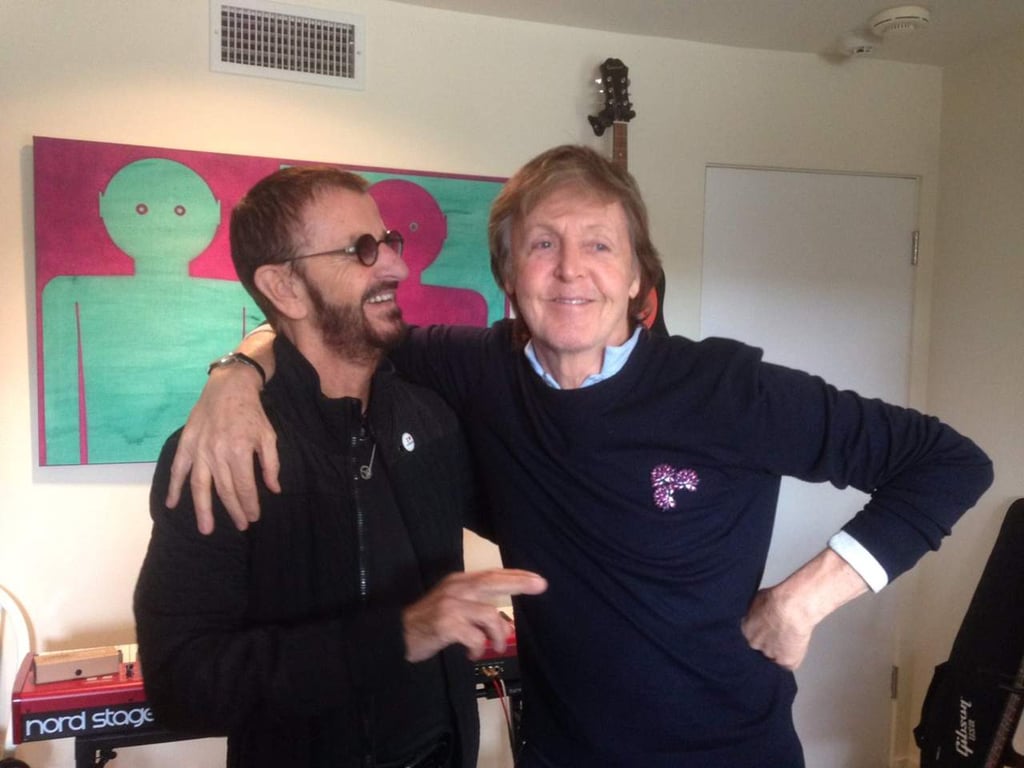Vuelven a unir talento Paul McCartney y Ringo Starr