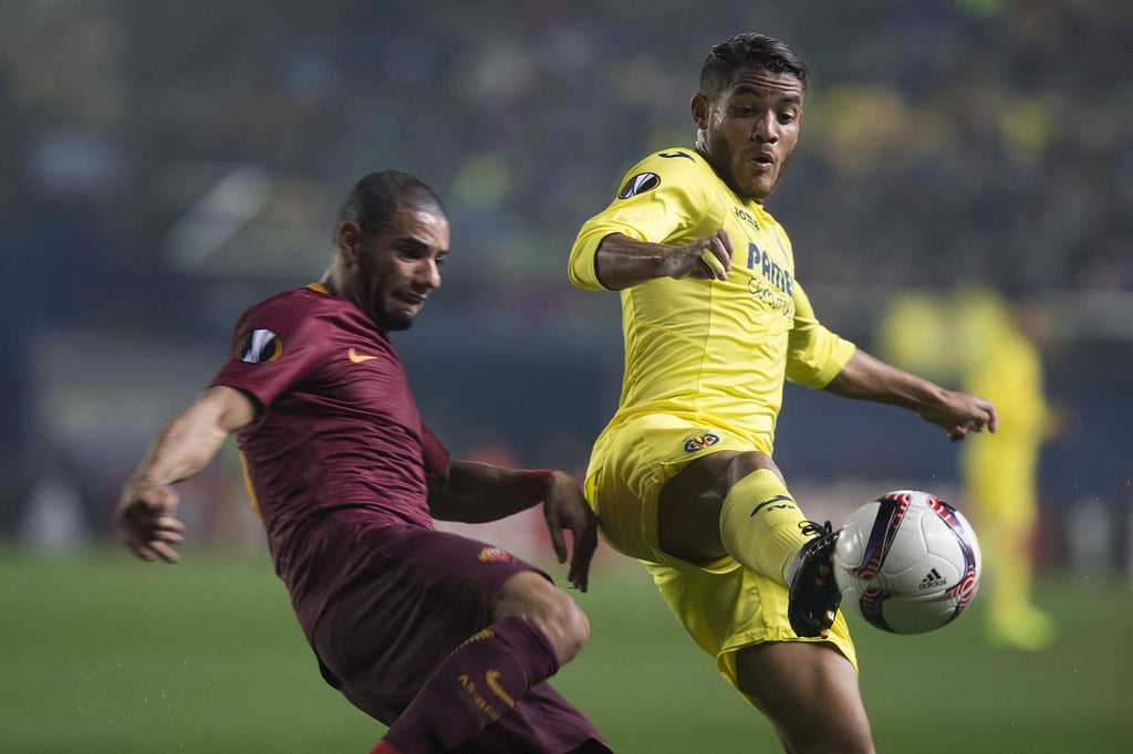 Villarreal y 'Jona' por milagro ante Roma en Europa League