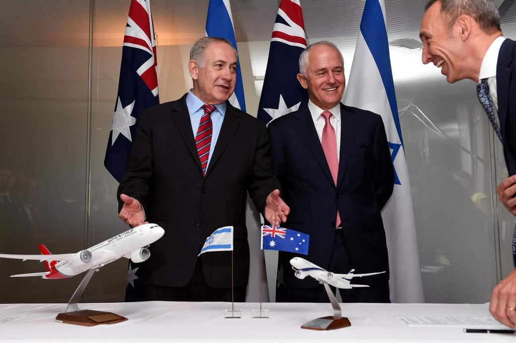 Espera Netanyahu triplicar intercambio comercial con Australia