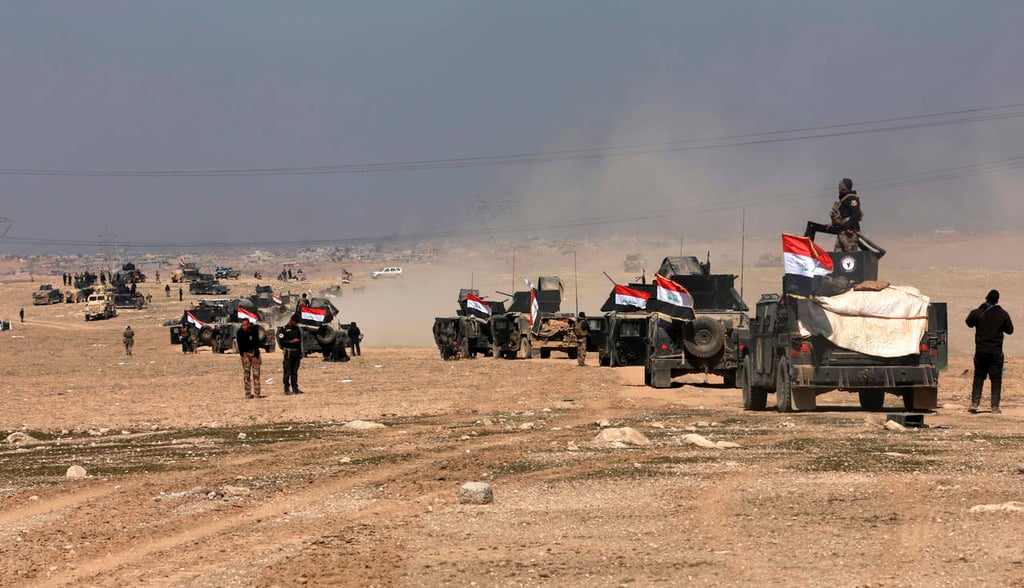 Fuerzas iraquíes toman control de aeropuerto de Mosul