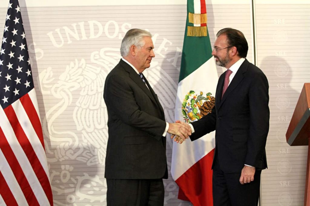 Reconoce Tillerson lazos de colaboración con México