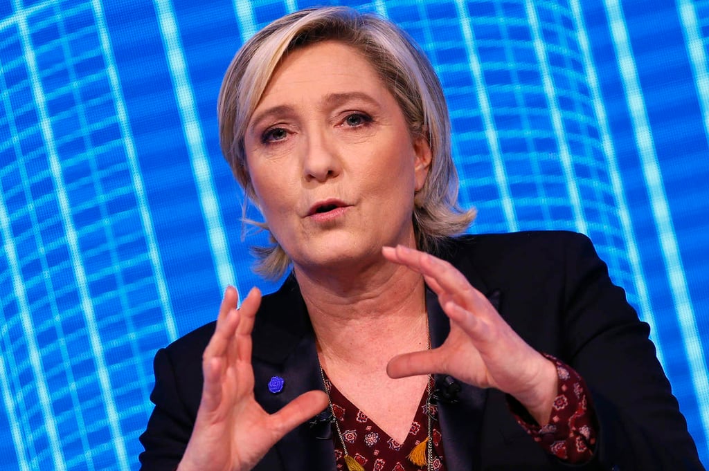 Candidata francesa Le Pen rechaza comparecer en caso de corrupción