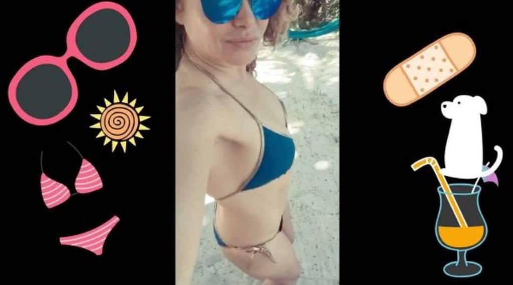 Sube Paulina Rubio video bailando y en traje de baño