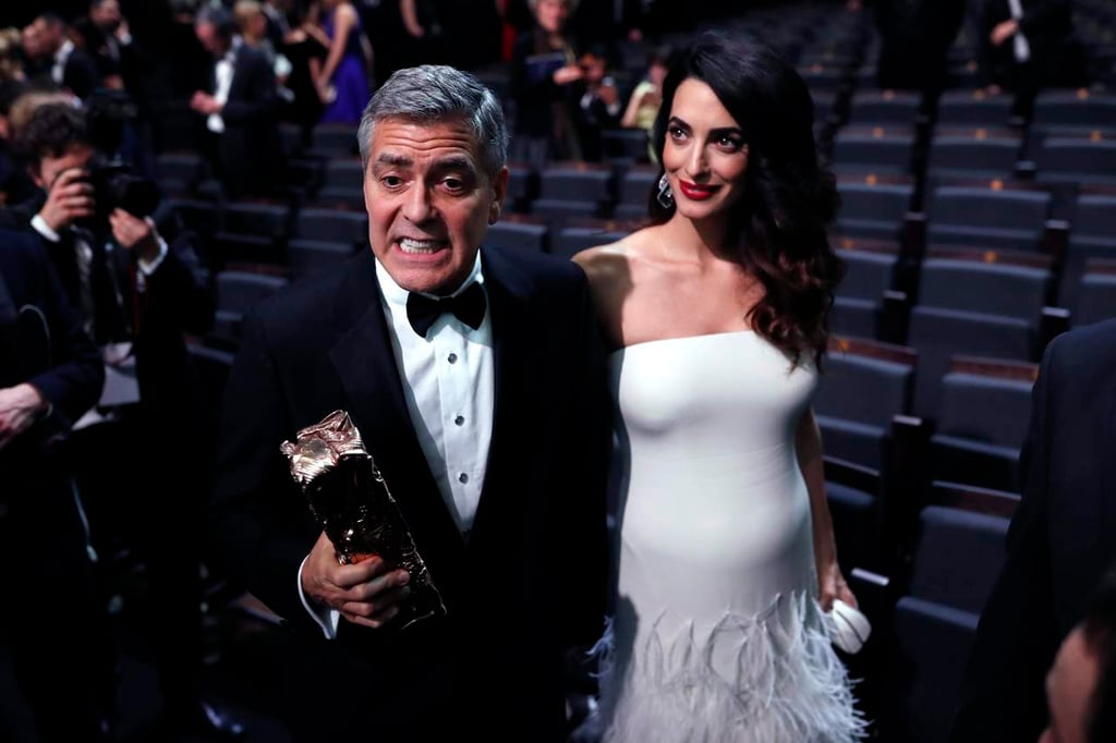 Arremete Clooney contra Trump en premios César de Francia